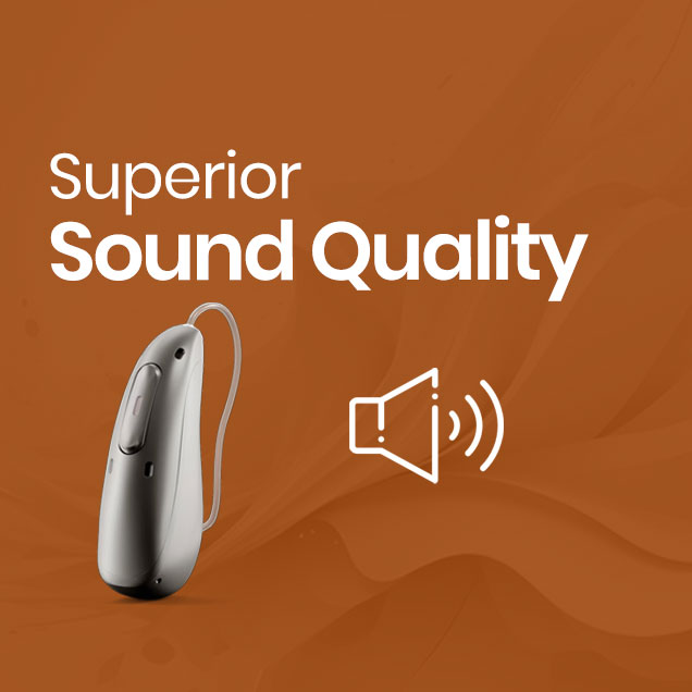 Superior sound quality
